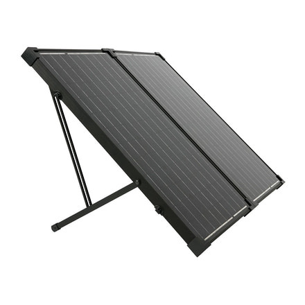 Humless Go 130 Watt Solar Panel, White/Black SOLPAN130_FOLD