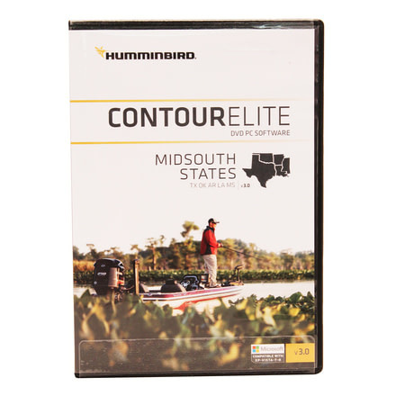 Humminbird CONTOUR ELITE- MIDSOUTH STATES 600010-3