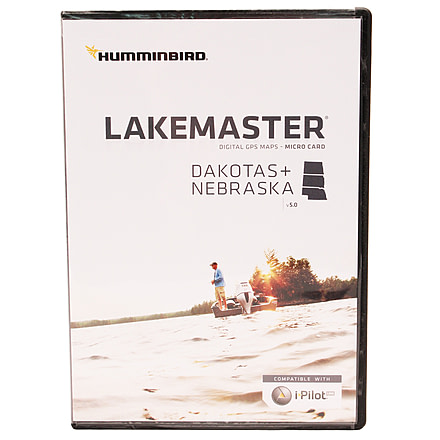 Humminbird DAKOTAS/NEBRASKA MicroSD w/adapter 600013-3