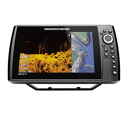 Humminbird Helix 9 Chirp Mega DI+ GPS G4N, Display Only, 9in, 411370-1CHO