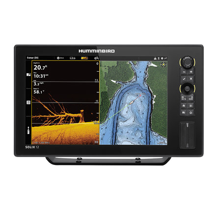 Humminbird SOLIX 12 CHIRP MEGA DI Fishfinder/GPS G2 - Display Only 73610