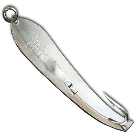 Huntington Lures Huntington Original Drone Spoon, 3 1/4in 5/0 Hook, 3/8oz, Stainless Steel, 1