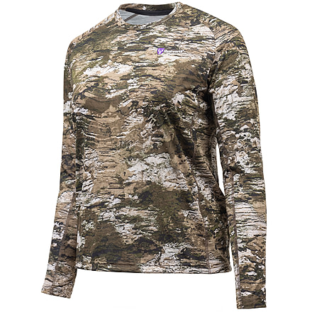 Huntworth Fallon Light Weight Performance Long Sleeve Shirt - Women's, Tarnen, Medium, E-9504-W-TRN-M