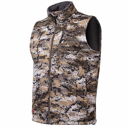 Huntworth Saskatoon Heat Boost Heavyweight Windproof Softshell Vest - Mens, Disruption, Medium, E-9544-DC-M