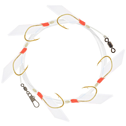 Hurricane Sabiki Skin Bait Rig, Hook Size 8, FSR-8