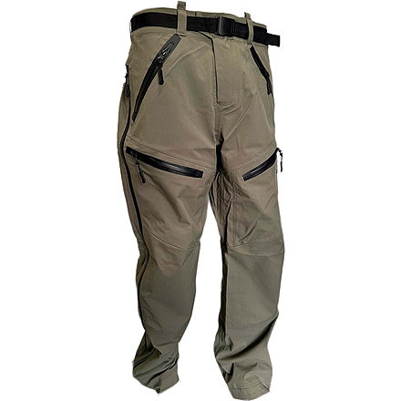 Huto Lifestyle Bone Dry Rain Pants, Green/Grey, 2XL, BNERN-PNT-GRYGRN-XXL