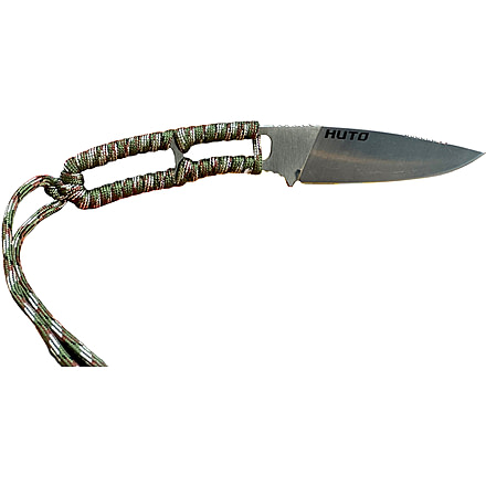 Huto Lifestyle EXO-Skeleton High Mountain M390 Steel 3.25in Fixed Blade Knife, Satin, Desert/Sand, EXOSKTNHGHMTNM390SD/S