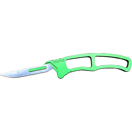 Huto Lifestyle Exo-Skeleton Replacement Blade Knives, Lime Green, EXO-SKLTN-KNV-ORG