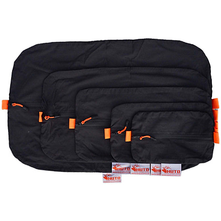 Huto Lifestyle Huto LifeStyle Featherlight Pull Out Packs, Set of 5, Black, PLPCK-BLK