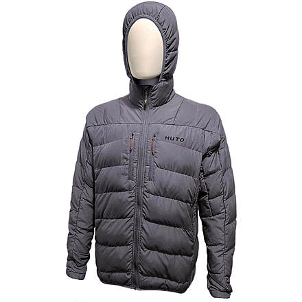 Huto Lifestyle Stalker Down Puffy Jacket, Grey, 3XL, STLKDWN-JCKT-GRY-XXXL
