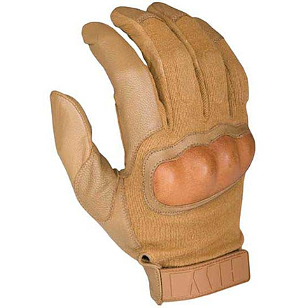 HWI Gear Hard Knuckle Tactical Glove, Coyote Brown, XL, HKTG300-XLG