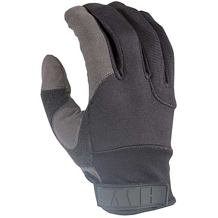 HWI Kevlar Palm Duty Glove, Black/Gray, Medium HWKPD100-M