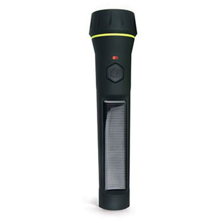 Hybridlight Solar Flashlight,40 Lumens, Black 1175