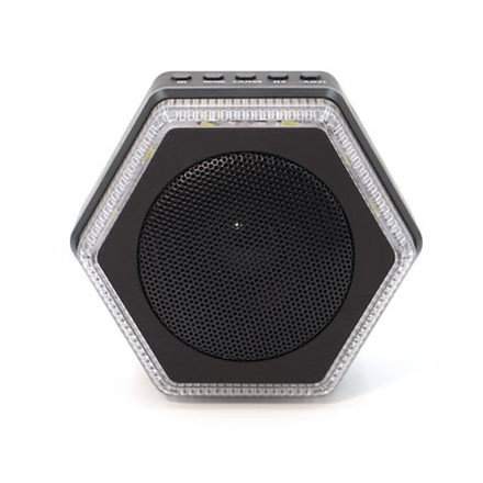 Hybridlight Hybrid Solar Bluetooth Speaker/Charger HEX, Black 1205
