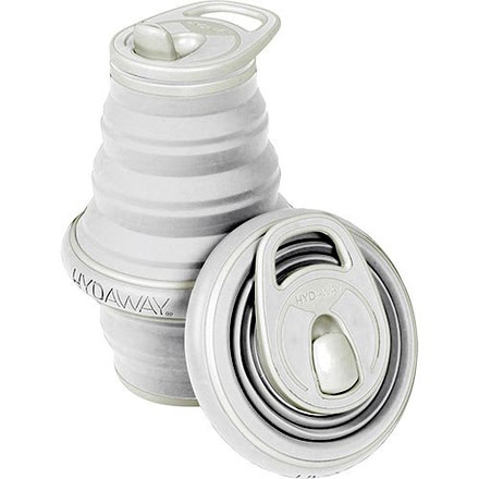HYDAWAY Collapsible Bottle, 21oz, Snow, White, HDY-63494