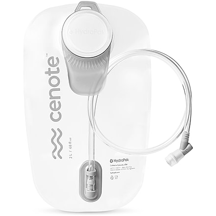 HydraPak Cenote Hydration Reservoir, Clear/Grey, 2L/70oz, CN202