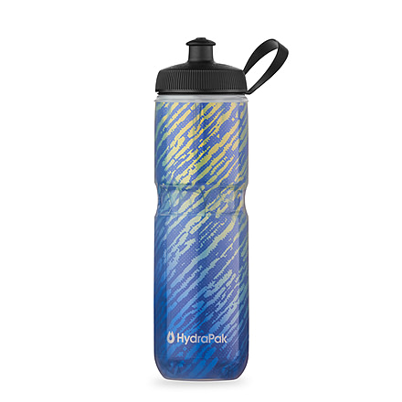 HydraPak Polar Sport Nimbus 24oz Bottle, Moonlight Blue/Gold, 24oz/700ml, INS24OZ23