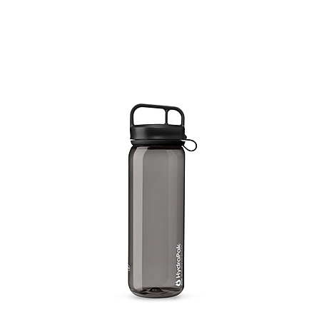 HydraPak Recon Clip &amp; Carry 24oz Bottle, Charcoal Grey, 750ml, BRC01M