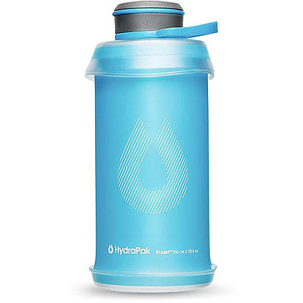 HydraPak Stash Water Bottle, Malibu Blue, 750ml, G122HP