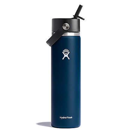 Hydro Flask 24 Oz Wide Flex Straw Cap, Indigo, 24 oz, W24BFS464