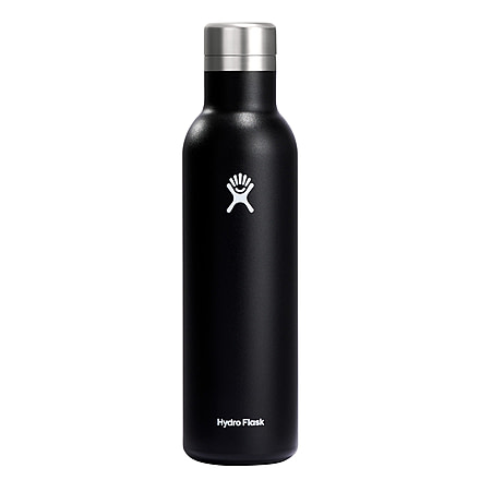 Hydro Flask 25 Oz Ceramic Wine Bottle, BLACK, 25 oz, VC25001