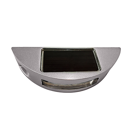 Hydro Glow T1B Half Moon Solar Dock, Deck &amp; Pathway Light - Blue 76789