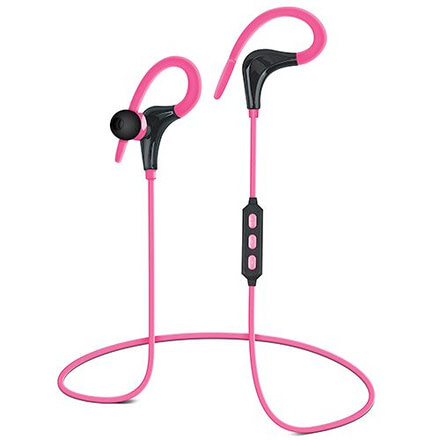 HyperGear Marathon Wireless Sports Earphones, Active Pink, Active Pink, 1 Year Limited Warranty, HYP-40761