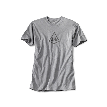 Hyperlite Mountain Gear Tonal Pyramid Tee - Mens, Grey, Large, 1-91047-4