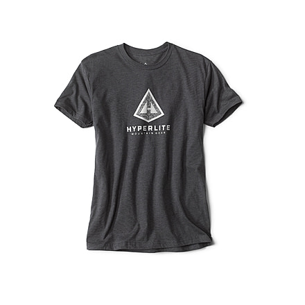 Hyperlite Mountain Gear Topo Logo Tee - Mens, Black, Small, 1-91035-2