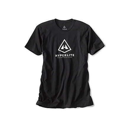 Hyperlite Mountain Gear Vertical Logo Tee - Mens, Black, 2XL, 1-91043-6