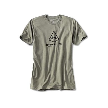 Hyperlite Mountain Gear Vertical Logo Tee - Mens, Green, Medium, 1-91046-3
