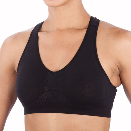 Ibex Balance Criss Cross Bra - Women's-Black-X-Large