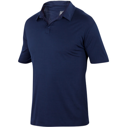 Ibex Cirrus Polo - Men's-Midnight-Medium