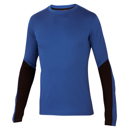 Ibex Indie Crew II Top - Men's-Grosbeak Blue-Small