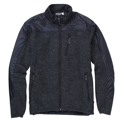 Ibex Kombi Loden Jacket - Men's-Charcoal Marle-Large