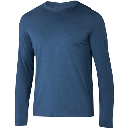 Ibex Odyssey Crew - Mens-Tundra Heather-Small