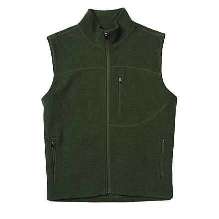 Ibex Scout Vest - Men's-Green Bark Heather-Small