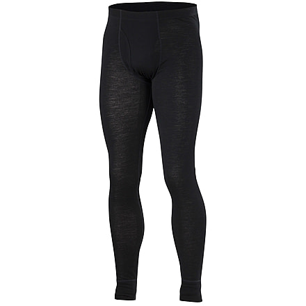 Ibex Woolies 1 Bottom - Mens-Black-Regular Inseam-Large