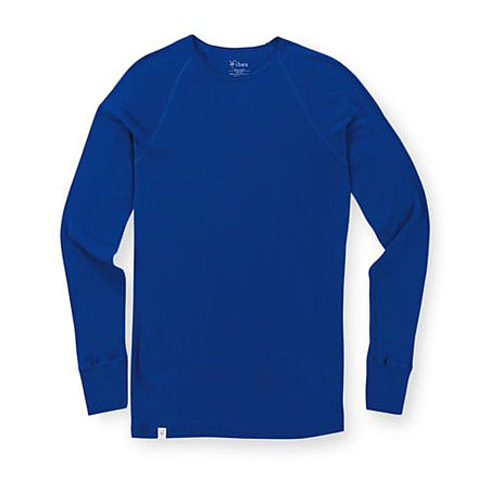 Ibex Woolies Crew Mens - Blue Water XL