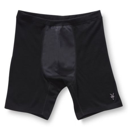 Ibex Zephyr Wind Boxer Mens - Black XL