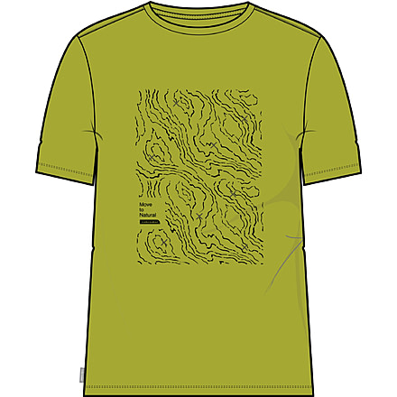 Icebreaker 150 Tech Lite II Short Sleeve Alpine Crossing T-Shirt - Men's, Bio Lime, 2XL, IB0A56RF864XXL
