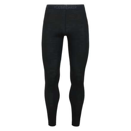 Icebreaker 150 Zone Leggings - Mens, Black/Mineral, Small, 104350-001-S