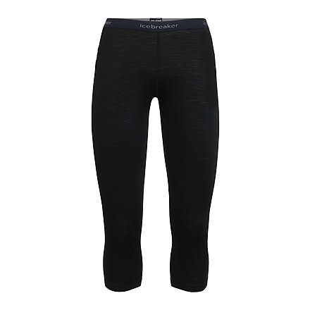 Icebreaker 150 Zone Legless - Womens, Black/Mineral, Extra Small, 104333-001-XS