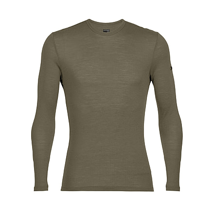Icebreaker 175 Everyday Long Sleeve Crewe Thermal Top - Mens, Loden, Medium, IB104483069M
