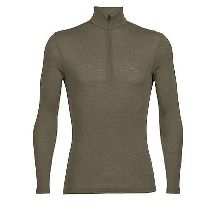 Icebreaker 175 Everyday Long Sleeve Half Zip Thermal Top - Men's, Loden, Large, IB104484069L