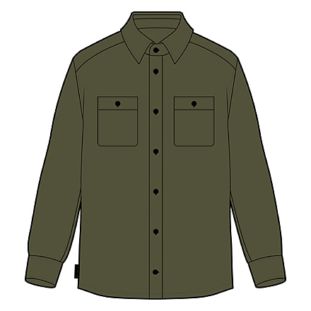 Icebreaker 200 Dawnder Long Sleeve Flannel Shirt - Men's, Loden, Extra Large, IB0A56QX069XL