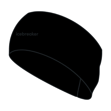 Icebreaker 200 Oasis Headband, Black, One Size, IB0A56SG001OS
