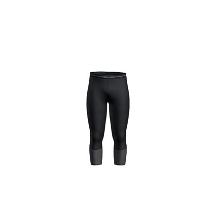 Icebreaker 200 ZoneKnit Thermal Legless - Men's, Black/Jet Heather/Cb, Extra Large, IB0A56QR091XL
