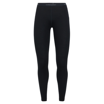 Icebreaker 260 Tech Leggings - Womens, Black, Medium, 104392001M