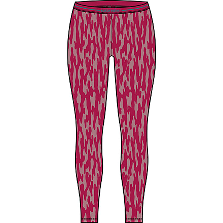 Icebreaker 260 Vertex Thermal Glacial Flow Leggings - Women's, Crystal/Electron Pink/J, Small, IB0A56TB914S